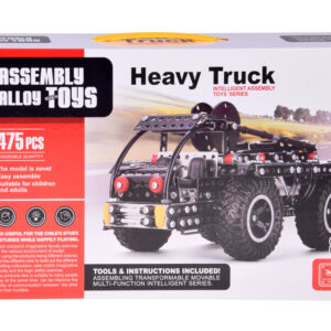 Metalinis konstruktorius visureigis TRUCK + įrankiai 475 vnt. ZA5899 - Image 5