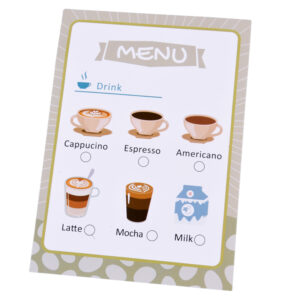 Medinis kavos aparatas – tobulas rinkinys mažajam baristai, 18 vnt. ZA5935 - Image 8