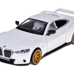 Metalinis sportinis automobilis BMW 3.0 CSL 1:34 su garso ir šviesos efektais ZA5948 - Image 3