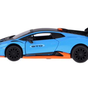 Metalinis automobilis Lamborghini Huracan STO 1:32 su garso ir šviesos efektais ZA5949 - Image 3