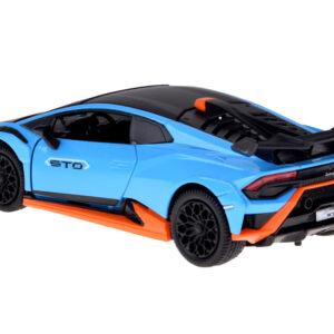 Metalinis automobilis Lamborghini Huracan STO 1:32 su garso ir šviesos efektais ZA5949 - Image 4