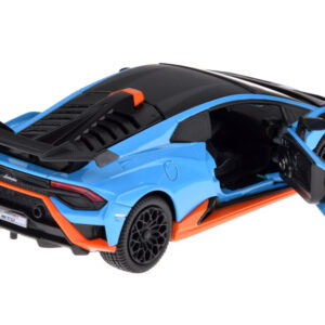 Metalinis automobilis Lamborghini Huracan STO 1:32 su garso ir šviesos efektais ZA5949 - Image 8