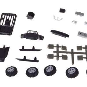 Licencijuotas Land Rover Defender 110 metalinis tiuningo automobilių rinkinys ZA5950 - Image 6