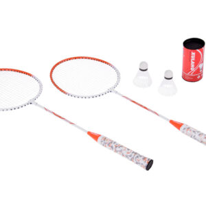 Badmintono rinkinys su užtraukiamu dėklu, raketės + plunksninukai SP0819 - Image 2