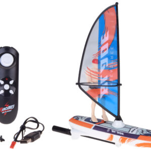 Nuotoliniu būdu valdomas, šviečiantis plaukiojantis WINDSURFER su nuotolinio valdymo pulteliu RC0740 - Image 2