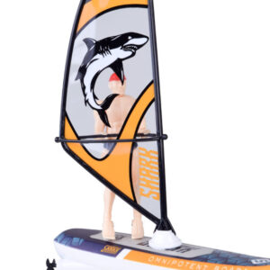 Nuotoliniu būdu valdomas, šviečiantis plaukiojantis WINDSURFER su nuotolinio valdymo pulteliu RC0740 - Image 3