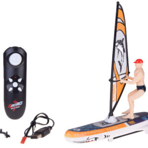 Nuotoliniu būdu valdomas, šviečiantis plaukiojantis WINDSURFER su nuotolinio valdymo pulteliu RC0740 - Image 2