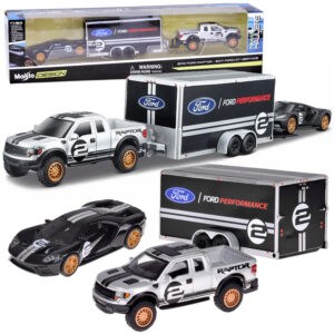 Licencijuotas 1:64 mastelio liejamas Ford Raptor ir Ford GT Heritage ZA5961
