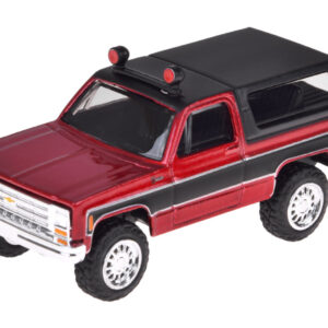 Maisto licencijuotas metalinis automobilis Chevrolet K5 Blazer + valtis 1:64 ZA5964 - Image 5