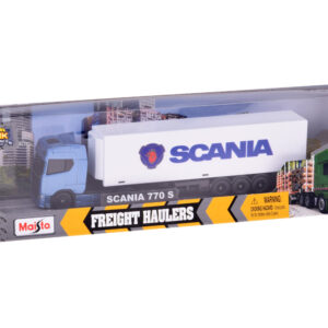 Maisto licencijuotas liejamas transporto priemonės modelis – Scania 770S vilkikas su puspriekabe ZA5965 - Image 8