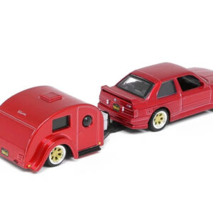 Licencijuotas metalinis automobilis 1:64 BMW M3 1988 ir namelis ant ratų ZA5967 - Image 4