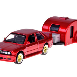Licencijuotas metalinis automobilis 1:64 BMW M3 1988 ir namelis ant ratų ZA5967 - Image 3