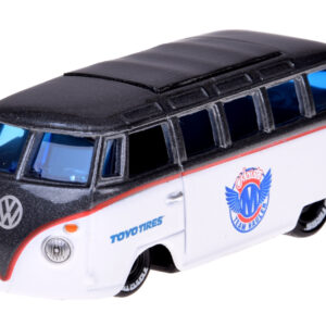 Licencijuoti metaliniai automobilių modeliai 1:64 Volkswagen Van „Samba“ ir VW Beetle ZA5968 - Image 3