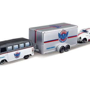 Licencijuoti metaliniai automobilių modeliai 1:64 Volkswagen Van „Samba“ ir VW Beetle ZA5968 - Image 4