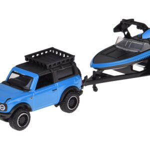 Maisto licencijuotas metalinis automobilis Ford Bronco 2021 su valtimi 1:64 ZA5969 - Image 2