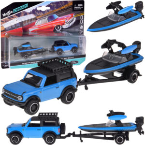 Maisto licencijuotas metalinis automobilis Ford Bronco 2021 su valtimi 1:64 ZA5969
