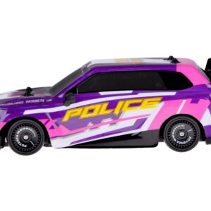Nuotoliniu būdu valdomas drifto automobilis su foniniu apšvietimu ir keičiamomis padangomis 4WD RC0744 - Image 6