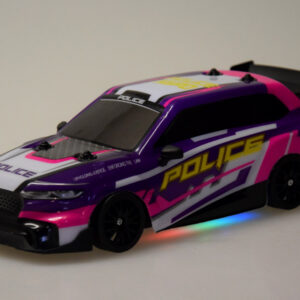 Nuotoliniu būdu valdomas drifto automobilis su foniniu apšvietimu ir keičiamomis padangomis 4WD RC0744 - Image 8