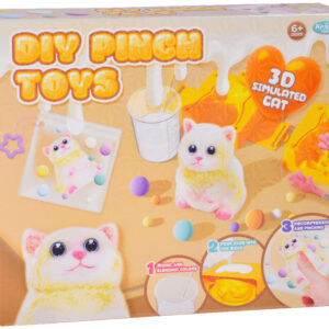 Kūrybinis rinkinys: „pasidaryk pats“ CATS SLOOMER – antistresinis raktų pakabukas ZA5983 - Image 8