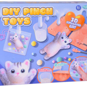 Kūrybinis rinkinys: „pasidaryk pats“ CATS SLOOMER – antistresinis raktų pakabukas ZA5984 - Image 8