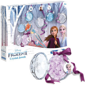 Clementoni papuošalų gamybos rinkinys vėriniams su kristalais FROZEN ZA5989