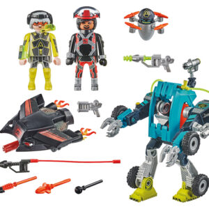Playmobil 96 dalių 71578 Robotas prieš sklandytuvą ZA5993 - Image 2