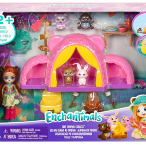 Enchantimals stovyklavimo rinkinys su meškiuko lėle ZA5995 - Image 7