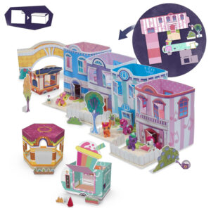 My Little Pony krištolinio žibinto rinkinys + 5 figūrėlės 55 priedai ZA6002 - Image 2