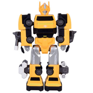 Magnetinis transformuojamas roboto žaislas – didelė veiksmo figūrėlė – priedai ZA6009 - Image 4