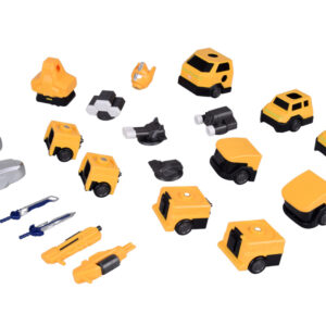 Magnetinis transformuojamas roboto žaislas – didelė veiksmo figūrėlė – priedai ZA6009 - Image 2