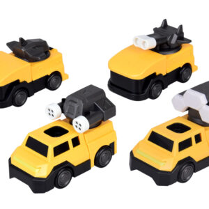 Magnetinis transformuojamas roboto žaislas – didelė veiksmo figūrėlė – priedai ZA6009 - Image 6