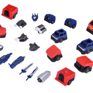 Magnetinis transformuojamas roboto žaislas – didelė veiksmo figūrėlė – priedai ZA6009 - Image 2