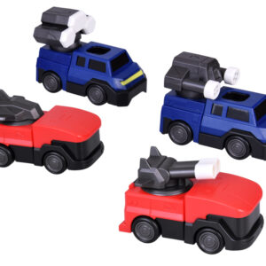 Magnetinis transformuojamas roboto žaislas – didelė veiksmo figūrėlė – priedai ZA6009 - Image 6