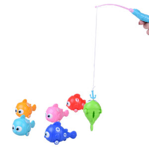 Interaktyvus žaislų rinkinys FISH FAMILY + meškerė ir magnetinė žvejyba ZA6016 - Image 5