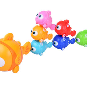 Interaktyvus žaislų rinkinys FISH FAMILY + meškerė ir magnetinė žvejyba ZA6016 - Image 4