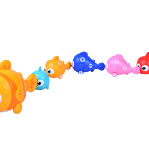 Interaktyvus žaislų rinkinys FISH FAMILY + meškerė ir magnetinė žvejyba ZA6016 - Image 6