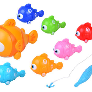 Interaktyvus žaislų rinkinys FISH FAMILY + meškerė ir magnetinė žvejyba ZA6016 - Image 2