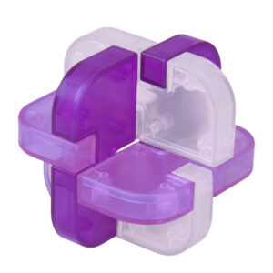 Dėlionė „Puzzle Lock Cube“ – 3D loginis galvosūkis GR0778 - Image 3