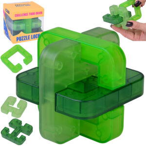 Dėlionė „Puzzle Lock Cube“ – 3D loginis galvosūkis GR0779