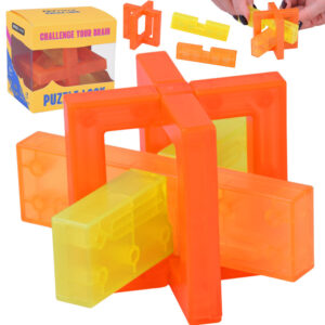 Dėlionė „Puzzle Lock Cube“ – 3D loginis galvosūkis GR0780