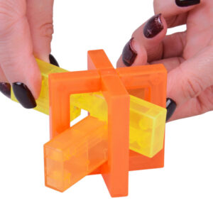 Dėlionė „Puzzle Lock Cube“ – 3D loginis galvosūkis GR0780 - Image 5