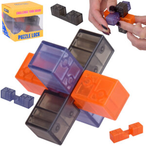 Dėlionė „Puzzle Lock Cube“ – 3D loginis galvosūkis GR0781