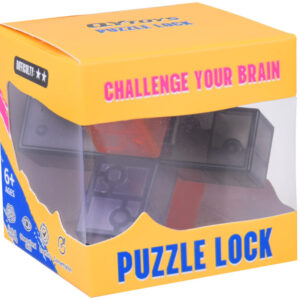 Dėlionė „Puzzle Lock Cube“ – 3D loginis galvosūkis GR0781 - Image 6