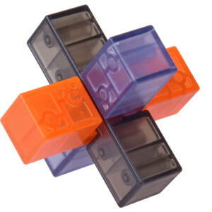 Dėlionė „Puzzle Lock Cube“ – 3D loginis galvosūkis GR0781 - Image 3