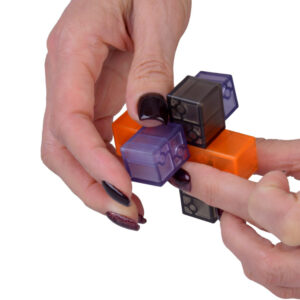 Dėlionė „Puzzle Lock Cube“ – 3D loginis galvosūkis GR0781 - Image 5