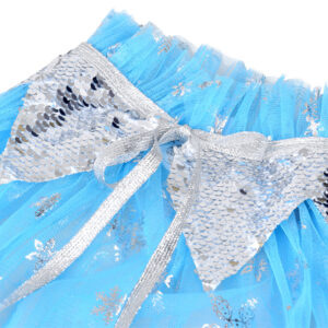Princesės kostiumas „ICE QUEEN“ – apsiaustas ir papuošalų rinkinys ZA6028 - Image 8