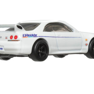 Mattel Hot Wheels Premium Nissan Skyline GT-R kolekcinis modelis ZA6031 - Image 3
