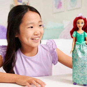 Mattel Disney Princess 3 lėlių rinkinys: Ariel + Tiana + Rapunzel ZA6036 - Image 8