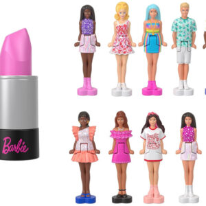 Mattel Mini Barbie Land staigmenos lėlė lūpų dažų pakuotėje Barbie arba Ken ZA6037 - Image 8