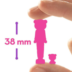 Mattel Mini Barbie Land Cutie Reveal staigmenos lėlė su kostiumu ZA6040 - Image 4